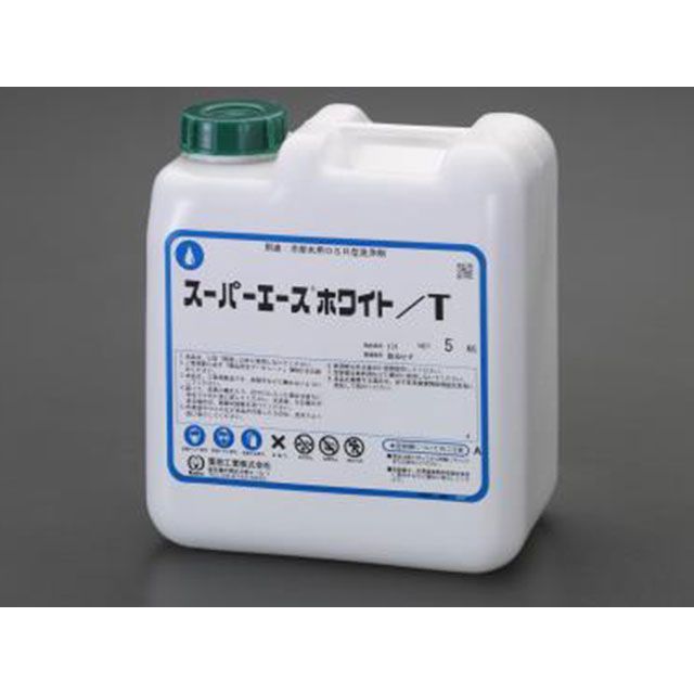 ESCO 5kg Ca規摸取りくずす剤（スーパーエースホワイトT） EA119-5WA エスコ 制作室手道具