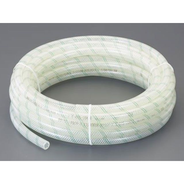 ESCO 8/13.5mm×20m 食料雑貨類用導管（糸入り） EA124DJ-18B エスコ 制作室物の具