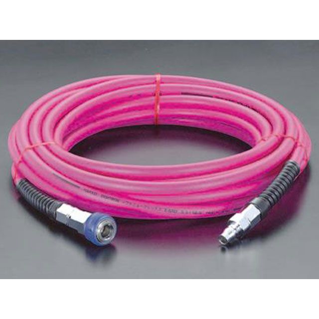 ESCO 8.5/12.5mm×5.0m ウレタンホース（カプラー付） EA125BR-5 エスコ 作業場工具 6,092円