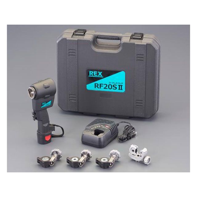 ESCO DC10.8V 1/4” -1/2” フレアーリングツール（申し受ける式） EA200RX-1A エスコ 制作室物の具