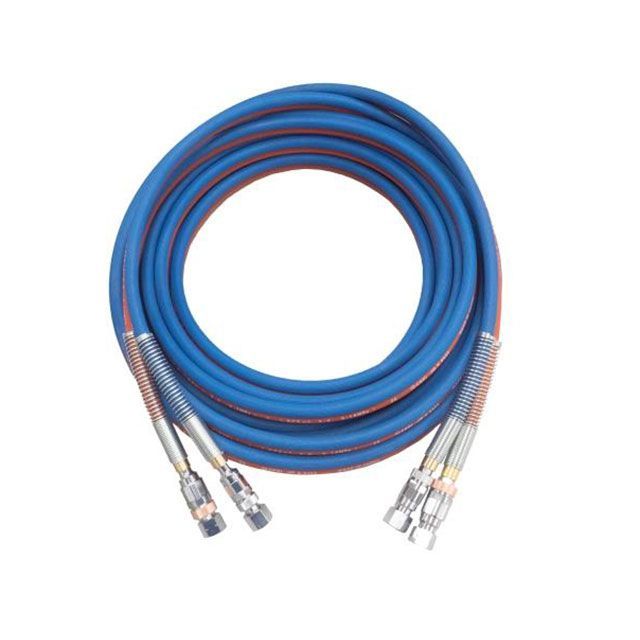 ESCO 5＋5mm×5m カプラ付ツイン導管 EA300AC-5A エスコ 制作室手道具