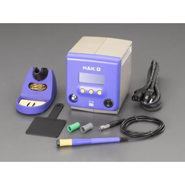 ESCO 100V/85W 制御装置付半田ごて（体温書きあらわす付） EA304AL エスコ 仕事場物の具