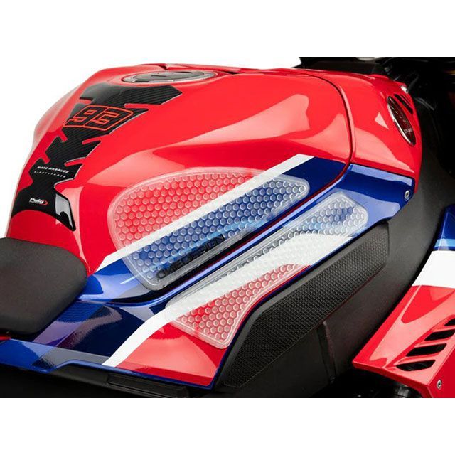 Puig タンクパッド(クリア) 21299W プーチ タンク関連パーツ CBR1000RR-R FIREBLADE CBR1000RR-R FIREBLADE SP|パークアップ 店