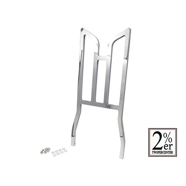 2%ER シッシーバー WING（クローム） ・034536 ツーパーセンター シーシーバー 汎用｜パークアップ 店