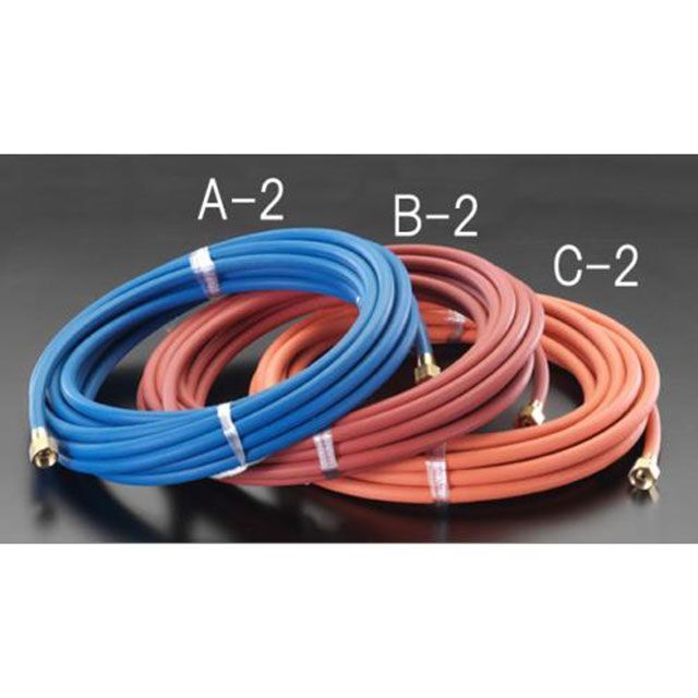 ESCO 5mmx10m 溶接用導管（O用/青） EA317A-2 エスコ 制作室物の具