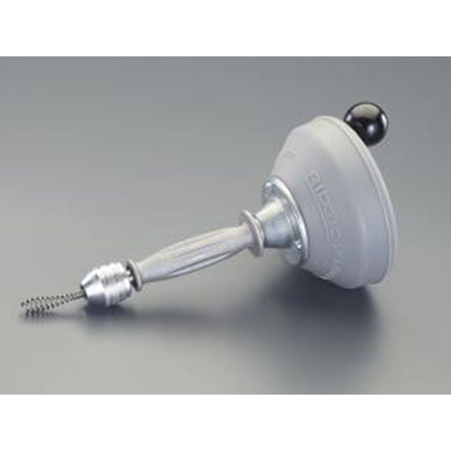ESCO 8mm×7.5m ドレンクリーナー（手動式） EA340RD-10 エスコ 仕事場物の具