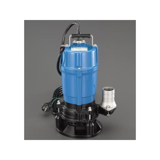 ESCO AC100V（60サイクル）/50粍 水中揚水機（泥水用/オート） EA345RX-60A 製造会社店卸し資産あり エスコ 仕事場物の具