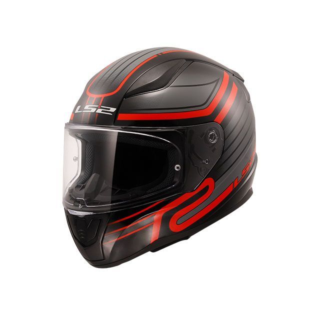 LS2 HELMETS RAPID II(サーキットブラックレッド) サイズ L 163532112L メーカー在庫あり エルエスツーヘルメット フルフェイスヘルメット|パークアップ 店