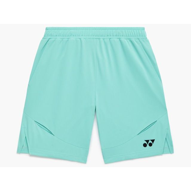 YONEX 15239 メンズニットハーフパンツ（クリアーミント） サイズ L 15239 メーカー在庫あり ヨネックス アウトドア用ウェア｜パークアップ 店