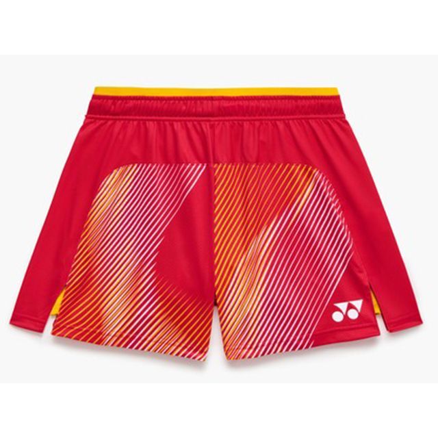 YONEX 25121 ウィメンズショートパンツ（ブライトレッド） サイズ XO 25121 メーカー在庫あり ヨネックス アウトドア用ウェア｜パークアップ 店
