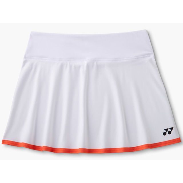 YONEX 26197 ウィメンズスカート（下着類スパッツ付/白いこと） 大きさ O 26197 製造会社店卸し資産あり ヨネックス アウトドア用御召しもの
