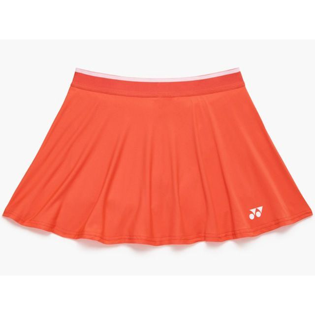 YONEX 26293 ウィメンズスカート（肌付きスパッツ付/サイバーオレンジ） 大きさ XO 26293 ヨネックス アウトドア用お召しもの