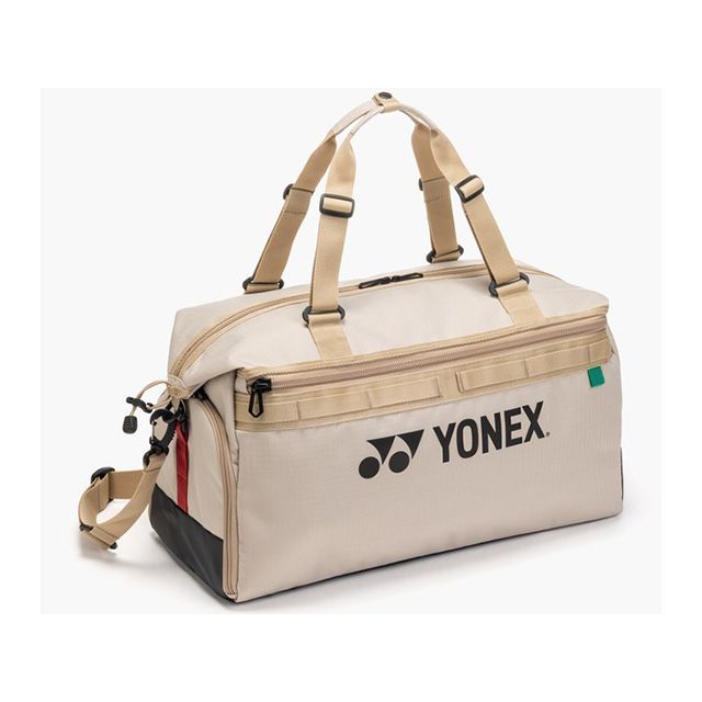 YONEX BAG2626 ボストンバッグ（ベージュ） BAG2626 製造会社店卸し資産あり ヨネックス アウトドア用御徒面子容器に並べる＆持ちはこび