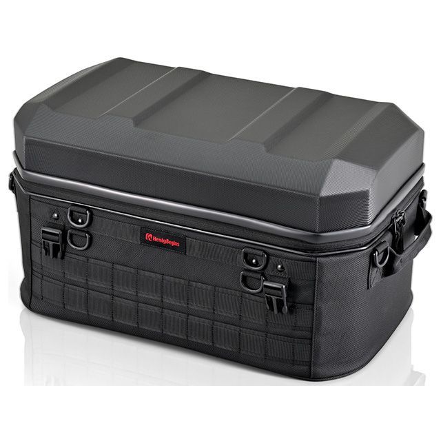 HenlyBegins DH-782 シェルシートバッグ 45L（ブラック/シボ入り） 65498 メーカー在庫あり ヘンリービギンズ ツーリング用バッグ｜パークアップ 店