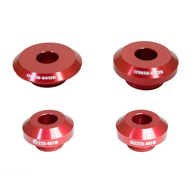 TERAMOTO パフォーマンスカラー CBR250R 11-14 フロント/リアセット（レッド） H-SET12-01 テラモト その他ホイール CBR250R｜パークアップ 店