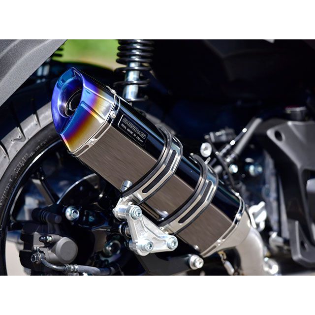 BEAMS CORSA-EVO RS SMB サイレンサー 政府認証 G279-72-100 ビームス マフラー本体 N-MAX155|パークアップ 店