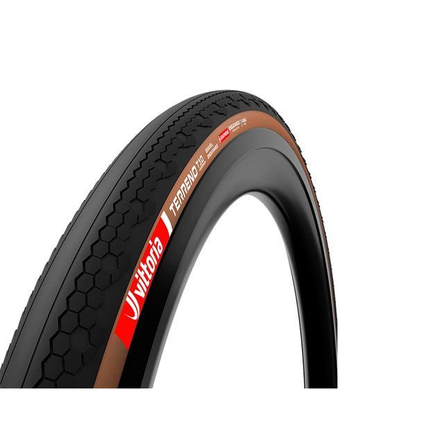 Vittoria TERRENO T10 HARDPACK 700×40C（黒いこと/赤銅色） 11A00823 Vittoria（銀輪） 一部分