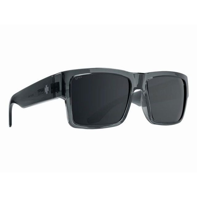 SPY Cyrus Translucent Gunmetal - Happy Gray Gunmetal Mirror 秘密捜査員 黒眼鏡