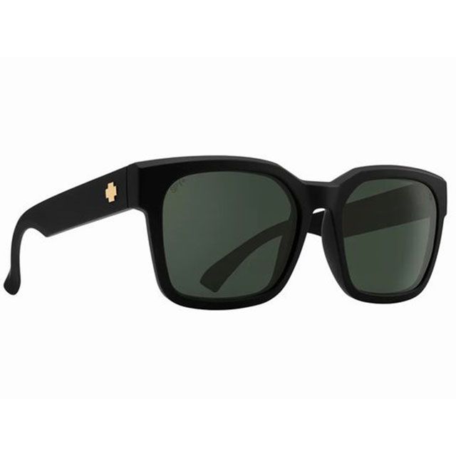 SPY Dessa Soft Matte Black - Happy Gray Green 秘密捜査員 黒眼鏡
