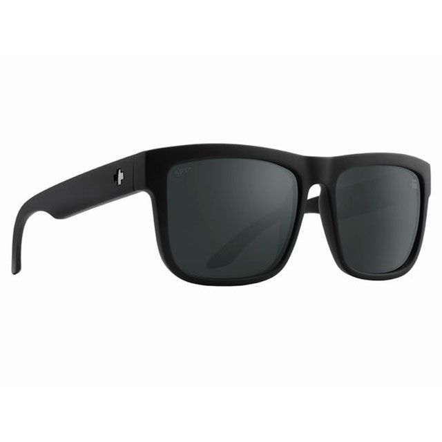 SPY Discord Soft Matte Black - Happy Boost Polar Black Mirror 秘密捜査員 黒眼鏡