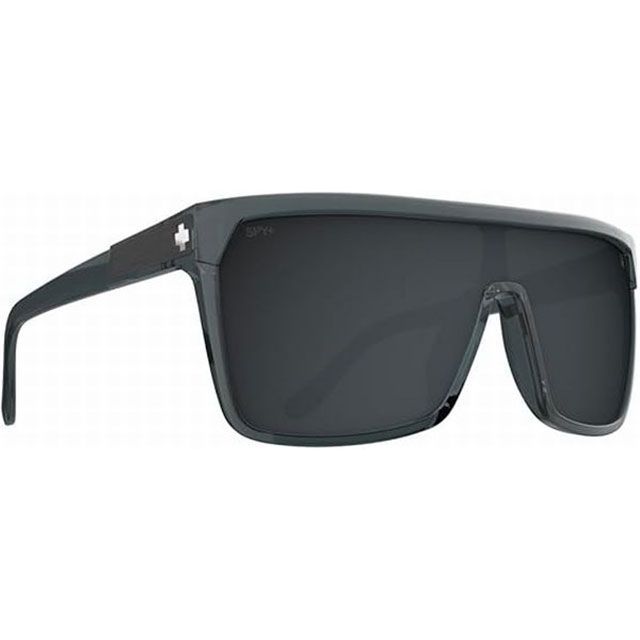 SPY Flynn Translucent Gunmetal - Happy Gray Gunmetal Mirror 秘密捜査員 黒眼鏡