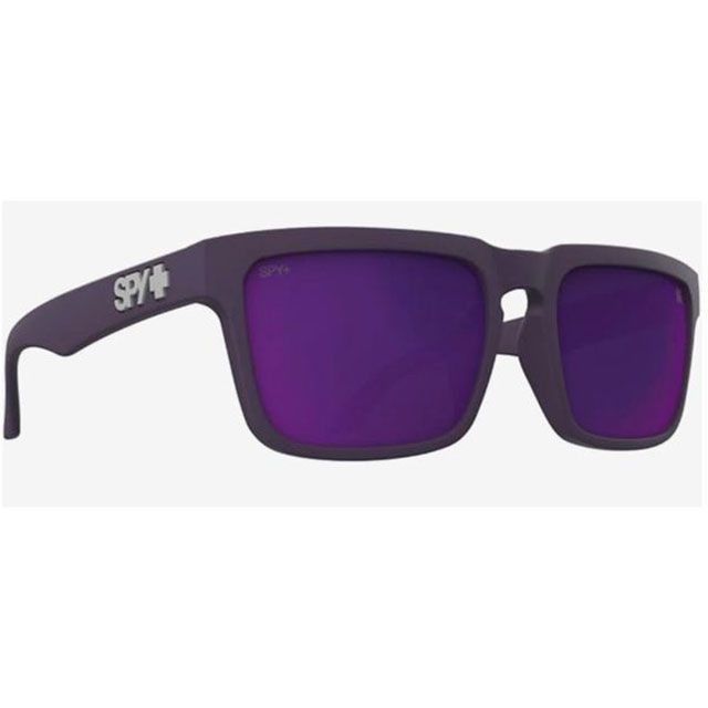 SPY Helm Matte Plum-Happy Gray Green Dark Purple Spectra Mirror 秘密捜査員 黒眼鏡