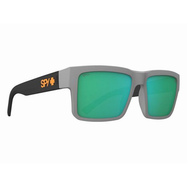 SPY MONTANA Matte Gray/Translucent Black Happy Bronze Light Green Spectra Mirror 秘密捜査員 黒眼鏡