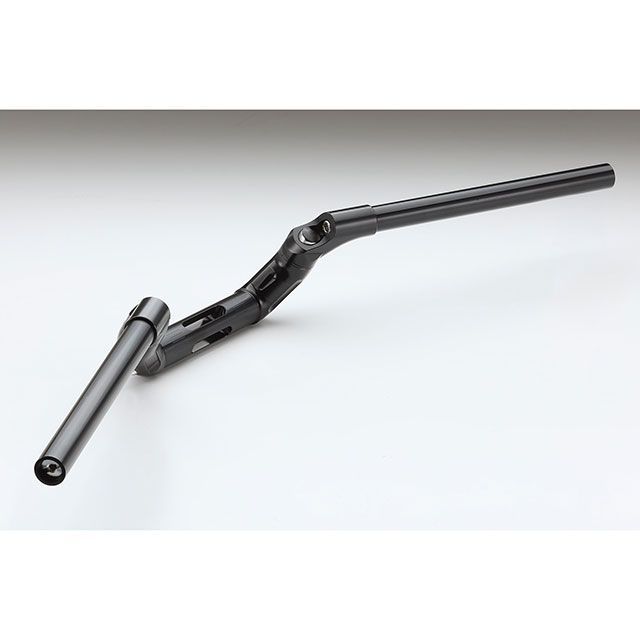 AELLA アルミ削り出し可変ハンドル（ブラック） AE-27072-BK アエラ ハンドル関連パーツ CB1000F｜パークアップ 店