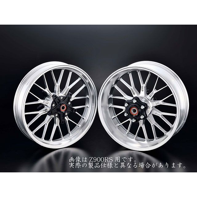 OVER RACING GP-XX プライム 3.50/6.00-17 ZRX1200DAEG BIGホイール パウダーコーティング 16インチ～（ブラック） ・82-811-20＋・82-99-BK オーバーレーシング ホイール本体 汎用｜パークアップ 店