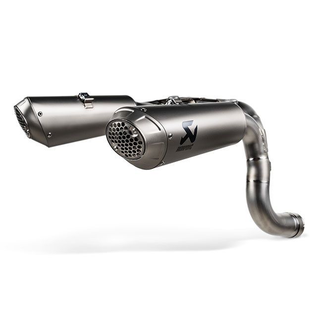 AKRAPOVIC スリップオンライン チタン EC/ECE S-D10SO8-HCHNT アクラポビッチ マフラー本体 Panigale V2 StreetFighter V2|パークアップ 店