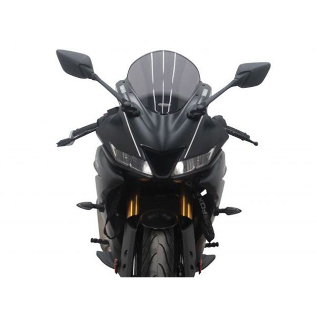 MRA スクリーン レーシング（スモーク） ・4025066170579 エムアールエー スクリーン関連パーツ YZF-R125｜パークアップ 店