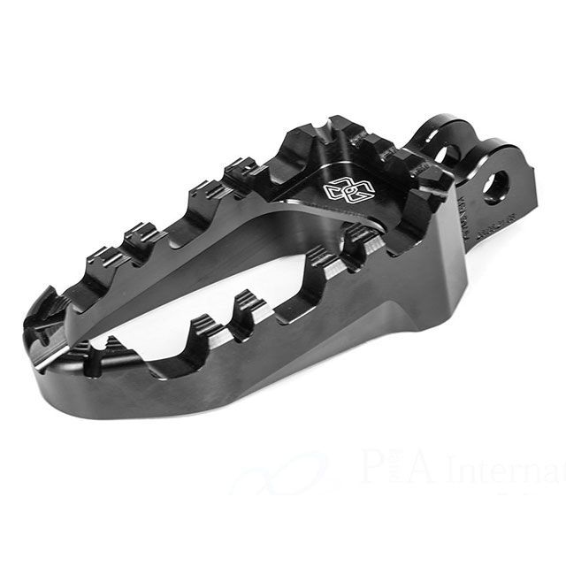 GILLES TOOLING エンデューロ フットペグ キット「Pro-X」ライダー用（ブラック） RGK2B005UF34SETB ギルズツーリング ステップ KLR 650 / S / Adventure｜パークアップ 店