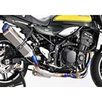 BEET NASSERT Evolution Type II UPフルエキゾーストマフラー（ブルーチタン） 0223-KJ1-BL ビートジャパン マフラー本体 Z900RS｜パークアップ 店 197,503円