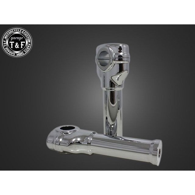 T&F レブル250 オーバルハンドルポスト6インチ(メッキ) ・8022013 ガレージT&F ハンドルポスト関連パーツ レブル250/レブル250 Sエディション|パークアップ 店