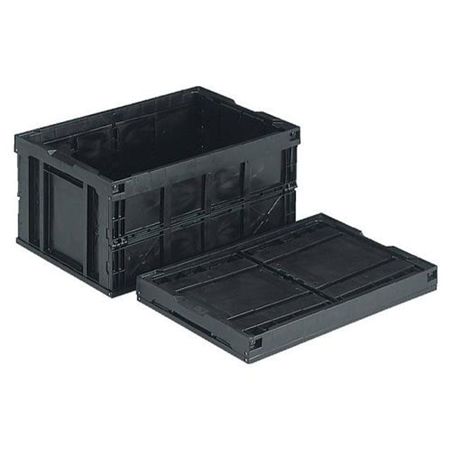 ESCO 650×440×329mm/76.9L ハイテク折畳コンテナ EA506AE-34A エスコ 作業場工具|パークアップ 店