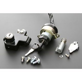 PMC KH250/400 メインスイッチ＆ロックセット 81-4024 メーカー在庫あり ピーエムシー 電装スイッチ・ケーブル 400SS KH250/400｜パークアップ 店 17,573円
