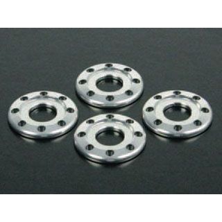 SP TAKEGAWA リヤクッションマウントワッシャー（8ホールタイプ） 4個1セット カラー シルバー ・06-06-0021 SP武川 ドレスアップ・カバー モンキー/ゴリラ、モンキー（FI）、スーパーカブ50、リトルカブ等のツインショック車