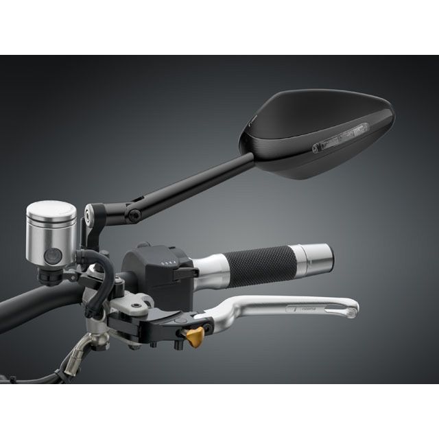 RIZOMA ミラー「Veloce L Naked」with integrated indicator light カラー ブラック BS306B リゾマ ミラー関連パーツ 汎用