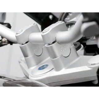 Wunderlich ハンドルアップキット25mm（シルバー） BMW・R1200R（-10） W31010-011 ワンダーリッヒ ハンドルポスト関連パーツ R1200R｜パークアップ 店