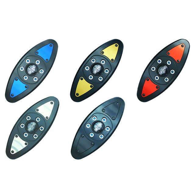 Peitzmeier クラッシュパッド Extreme X-Pad Yamaha YZF-R1（15-） カラー ブルー 39YA37AB パイツマイヤー スライダー類 YZF-R1