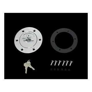 Neofactory キー付きエアクラフトタイプガスキャップキット ・003340 メーカー在庫あり ネオファクトリー タンク関連パーツ ハーレー用 7,478円
