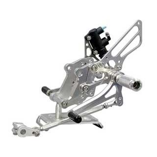 BABYFACE IDEAL バックステップキット Type-II カラー シルバー 002-A002SV ベビーフェイス バックステップ関連パーツ RSV1000Mille/R