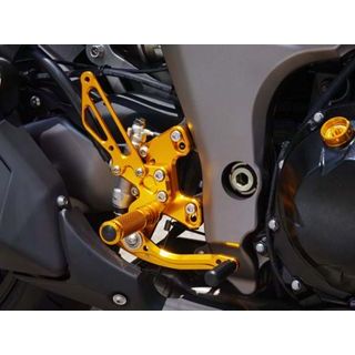 BABYFACE バックステップキット カラー シルバー 002-K021SV ベビーフェイス バックステップ関連パーツ Ninja1000/Z1000SX Z1000|パークアップ 店