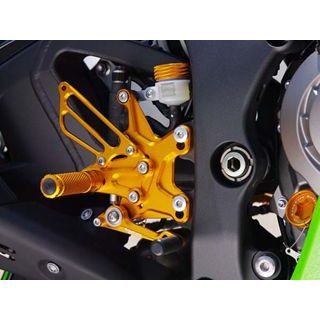 BABYFACE バックステップキット カラー ゴールド 002-K017GD ベビーフェイス バックステップ関連パーツ ZX10R