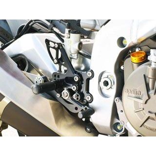 BABYFACE バックステップキット カラー ブラック 002-A007BK ベビーフェイス バックステップ関連パーツ RSV4｜パークアップ 店