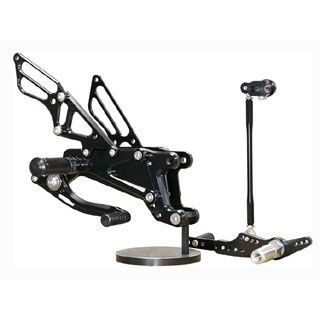 BABYFACE バックステップキット カラー ブラック 002-Y012BKb ベビーフェイス バックステップ関連パーツ YZF-R1
