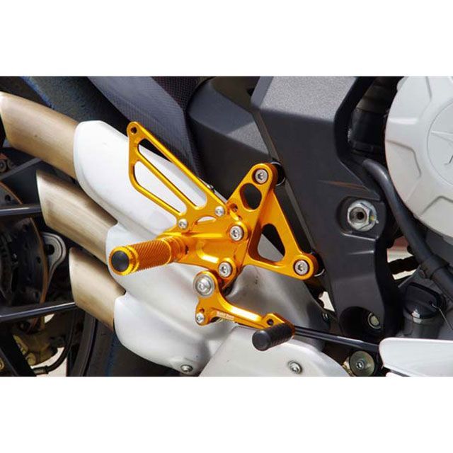 BABYFACE バックステップキット 仕様 シフター無し カラー シルバー 002-M008SVb ベビーフェイス バックステップ関連パーツ F3