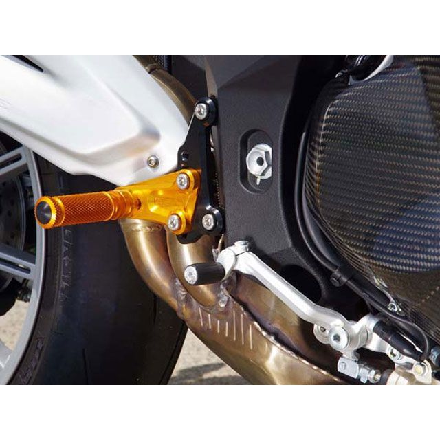 BABYFACE バックステップキット 仕様 タイプ1 カラー シルバー 002-M009SV ベビーフェイス バックステップ関連パーツ BRTALE 1090