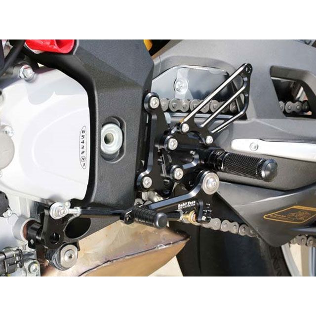 BABYFACE バックステップキット 仕様 タイプ2 カラー ブラック 002-M010BK ベビーフェイス バックステップ関連パーツ BRTALE 1090|パークアップ 店