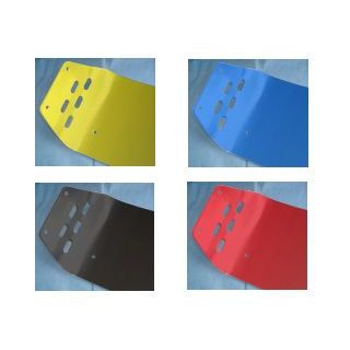 【メーカー直送】power-craf RIKIZOH SKIDPLATE-S（GASGAS ランドネ用） カラー ブルーアルマイト PC-52GRB 力造 カウル・エアロ ランドネ